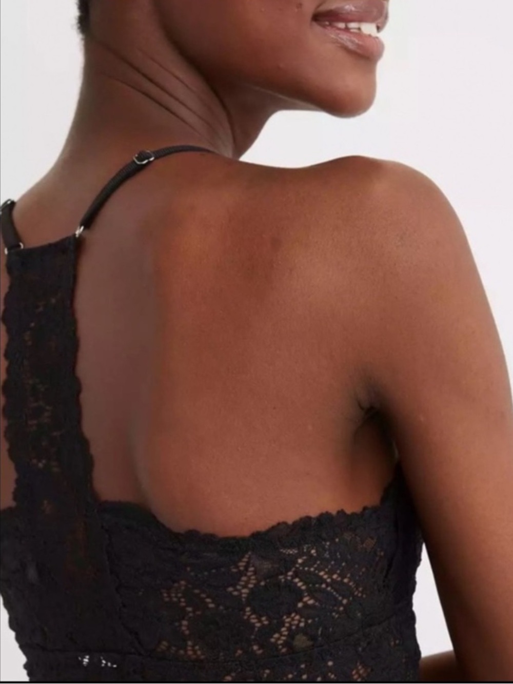 NWT Aerie Eyelash Lace Racerback Bralette